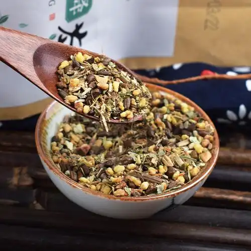 德聚聚兴正品草本三绛茶决明子牛蒡根葛根苦荞养生茶