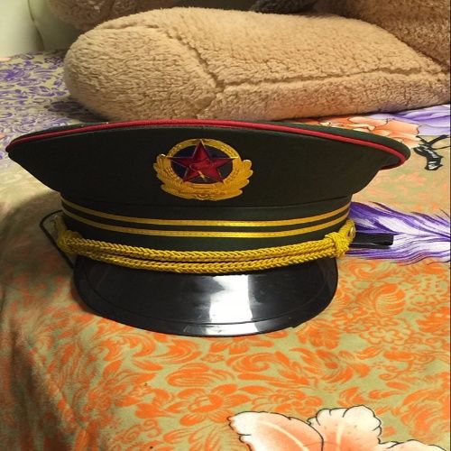 儿童警制服演出服警帽男女小交警摄影服黑猫警长帽子