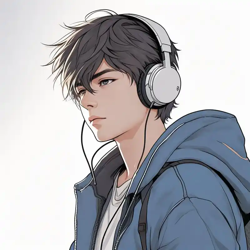 😎 男生侧脸头像合集