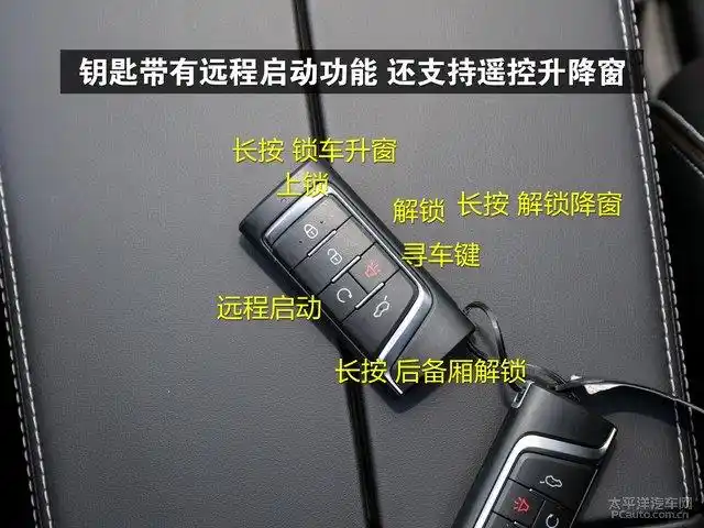 传祺gs8 2020款遥控钥匙有什么功能_太平洋汽车网