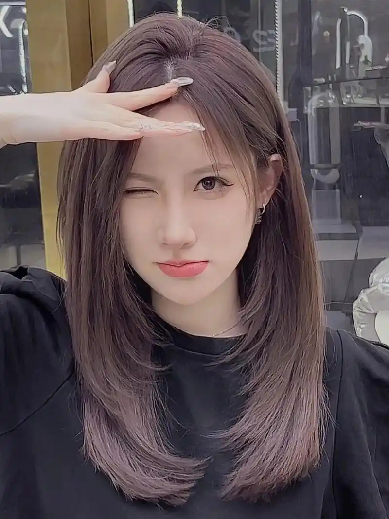 2024,流行锁骨发型姐妹们可种草|||圆脸 - 抖音