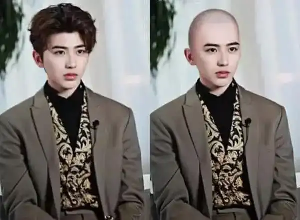 蔡徐坤男人味爆棚!晒光头照打脸众人,ikun:你们不配说他娘_造型