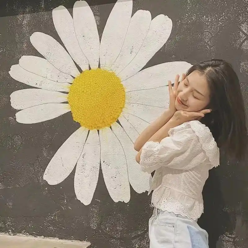 日系ins风雏菊女生高清头像