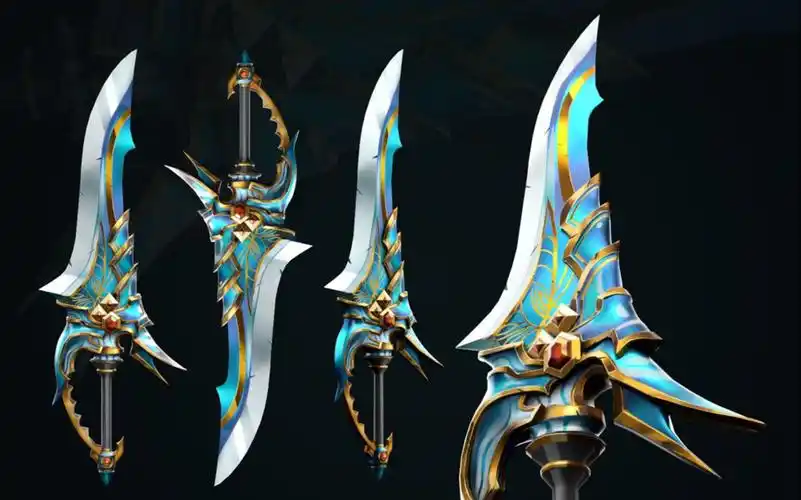 【3dmax】道具武器建模  这把刀有帅到你嘛?