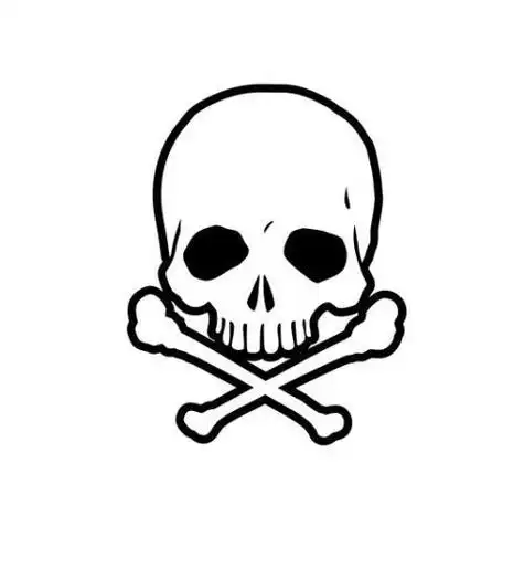 简笔画吓人用的骷髅头简笔画骷髅头简笔画吓人用的手绘线条素描骷髅