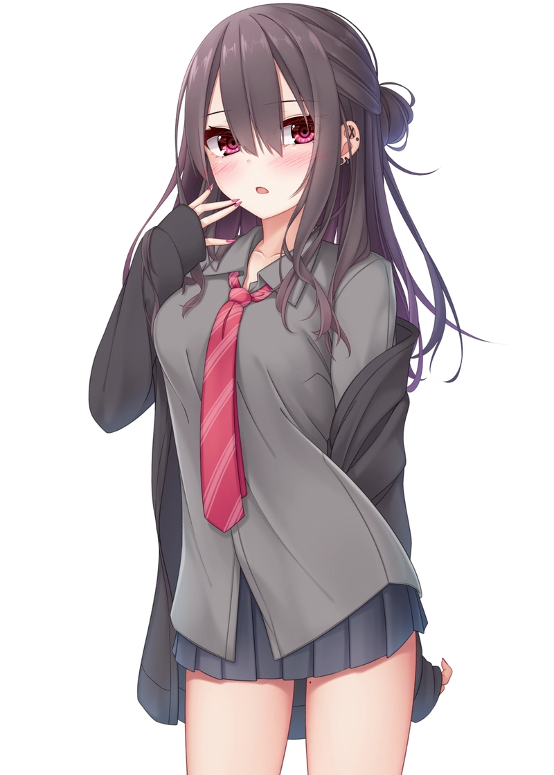 二次元#校服#动漫美女壁纸图