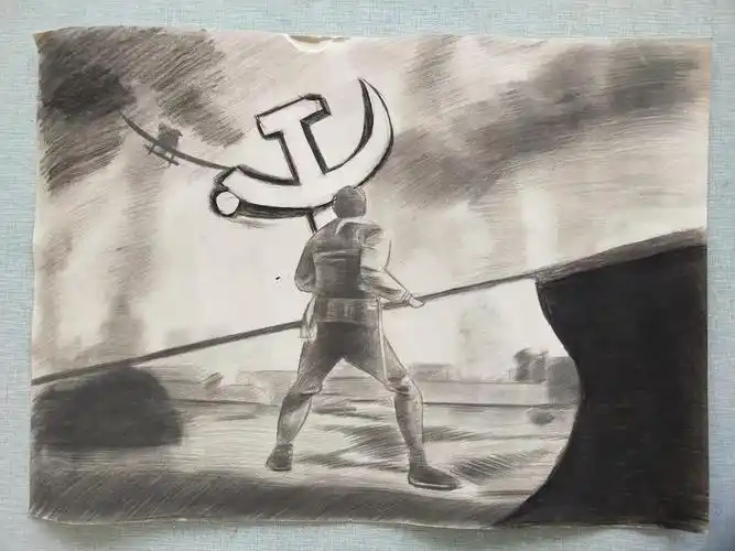 我心向党,以画绘心——萧山十一中"迎五四,学党史"主题绘画大赛