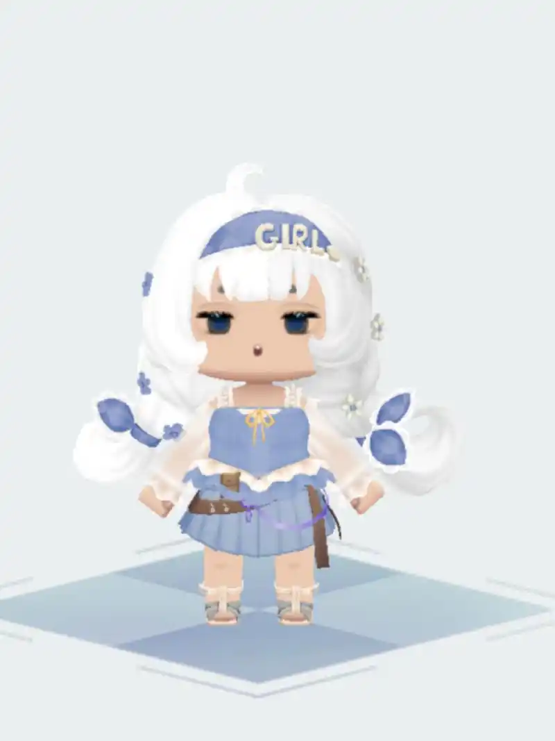 迷你世界超好看的女生定制99289928