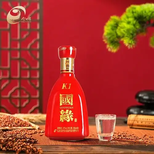 今世缘国缘k1柔雅型白酒42度500ml1瓶单瓶装