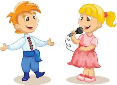 孩子们在唱歌跳舞,维克特照片