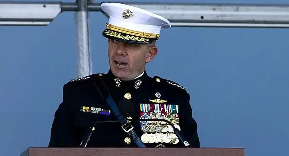 美国海军陆战队司令强调美日韩需加强合作