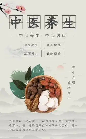 中医养生健康养生保健中药调理