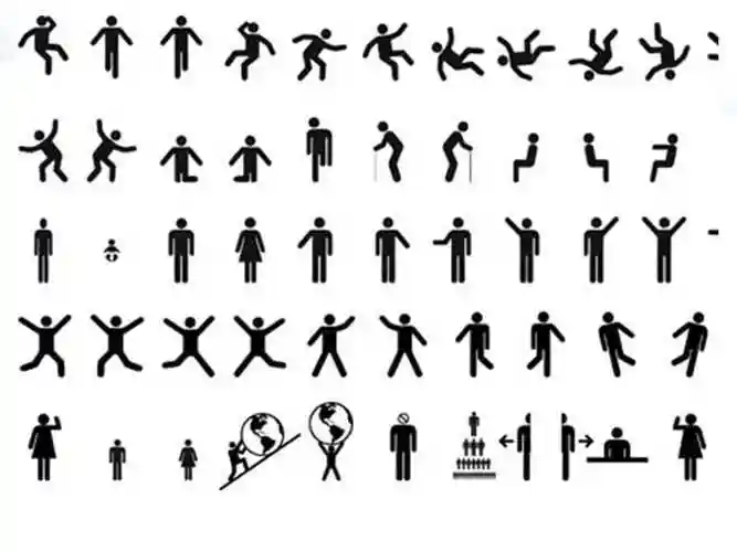 简单人形简笔画