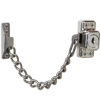 包邮平开窗铝合金链条锁扣防盗锁