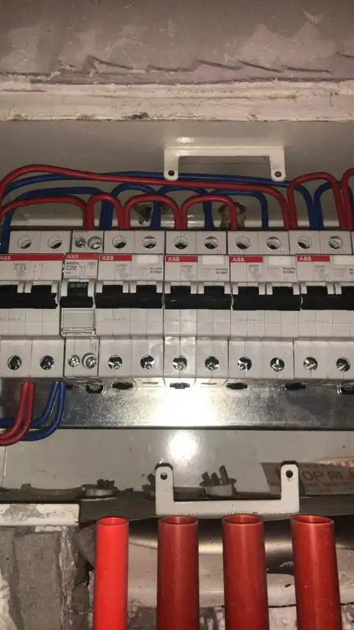 [abb官方旗舰店]abb小型断路器双进双出空气开关2p63a双极空开开关sh