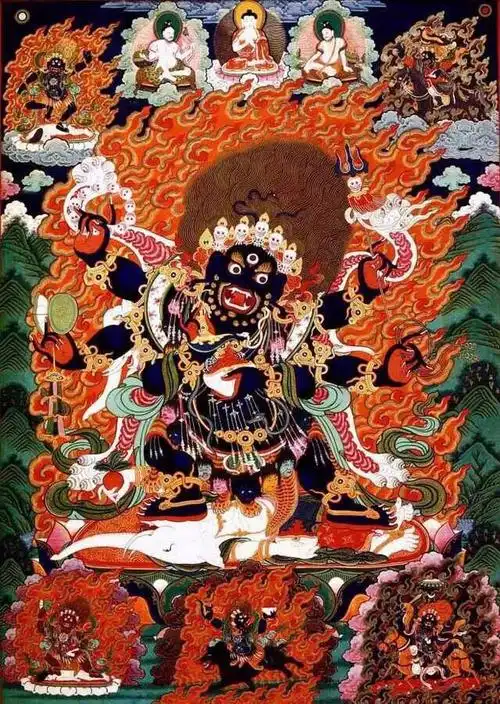 成就你财富梦想的菩萨一佛教里真真正的财神(大黑天)