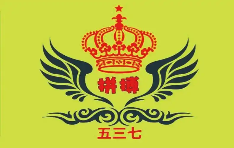 高二年级7班班旗设计图案翅膀素材标志