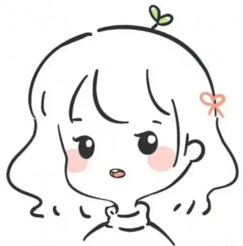 动漫可爱卡通头像简笔画 简笔画图片大全-普车都