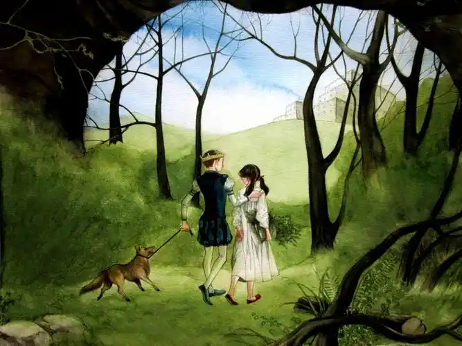 《野天鹅》18-db._儿童插画_涂鸦王国