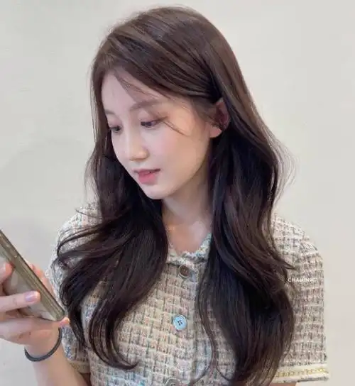 韩式长发发型推荐 女神披发发型随你选_日韩发型 - 美发站