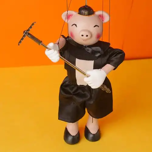 木偶共和国提线木偶西游记孙悟空齐天大圣猪八戒沙僧儿童生日木偶