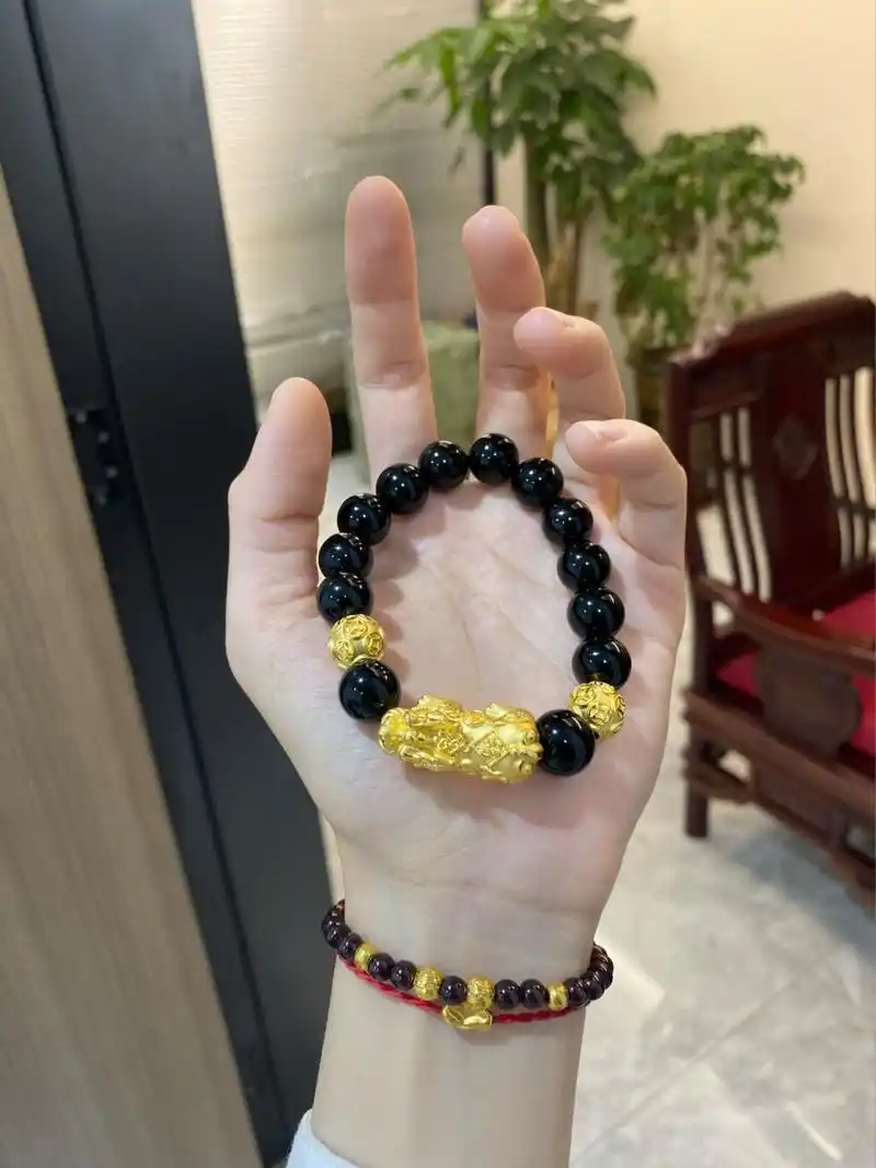 男士貔貅手串.金重6克左右