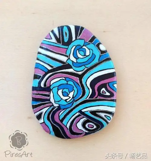 40个非常漂亮的鹅卵石diy画非常有创意的鹅卵石手工画