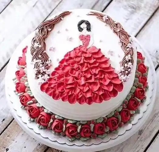 蛋糕女人图案好看好看喜欢带图微博私信邓李佳ai