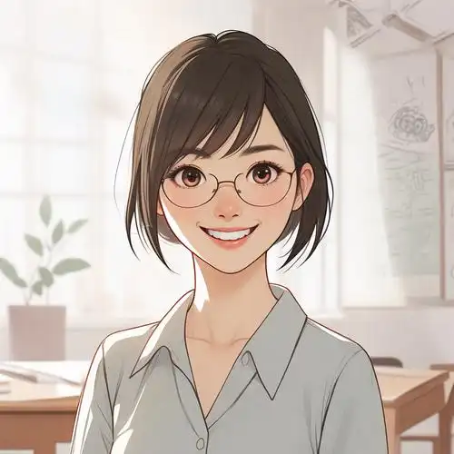 ‍简约美女教师头像