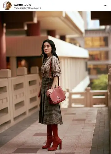 [杨幂][新闻]170804 杨幂新街拍大片曝光 优雅知性满满古典气质