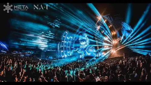 2019 沈阳meta电音节|空间|舞台美术|廖定敏_manman - 原创作品