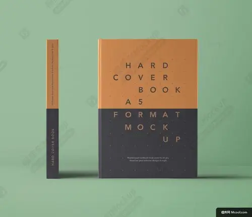 品牌书籍书籍封面设计智能贴图样机psd素材模板