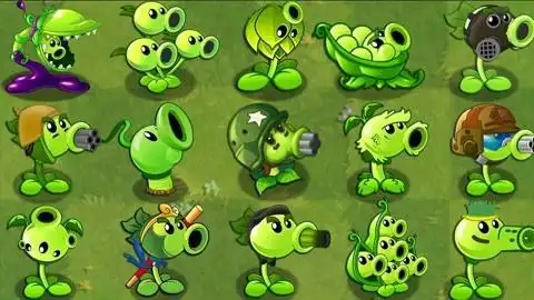 黑客版植物大战僵尸合集 :  黑客版植物大战僵尸游戏 各种豌豆射手