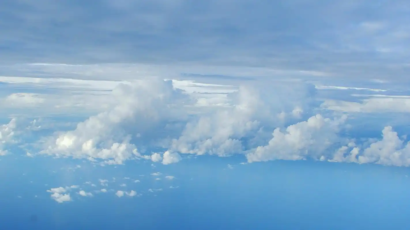 美丽的蓝天白云唯美意境天空图片桌面壁纸 第一辑