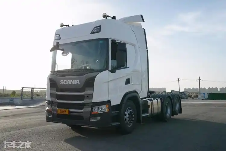 干线物流运输霸主实拍80万出头的斯堪尼亚g500牵引车