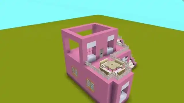 迷你世界:建造粉色兔子休闲别墅,你们喜欢吗