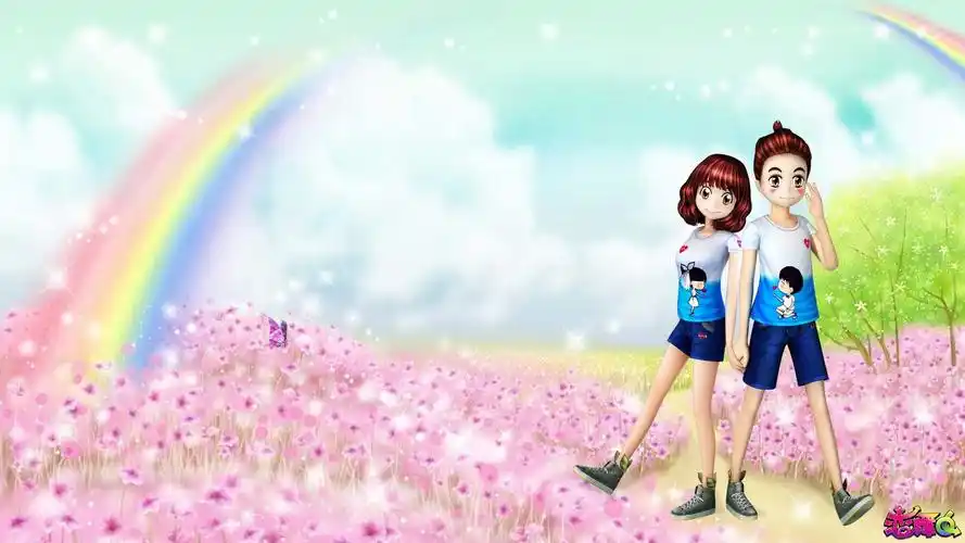 劲舞换装时尚星座休闲交友情侣徽章宠物恋舞ol游戏壁纸壁纸16