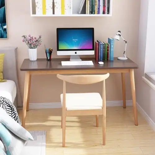 北欧简约电脑桌家用办公桌台式桌简易学生书桌经济型学习桌写字台