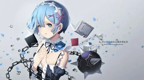 求re从零开始壁纸1080.1920 蕾姆