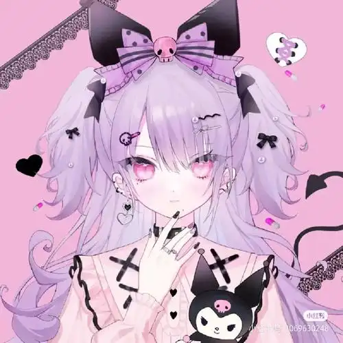 紫色,粉色闺蜜头像又来了