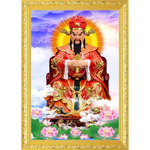 大小款 龙王 龙五爷 广济龙王菩萨神像佛像画像挂像挂画 可带木框