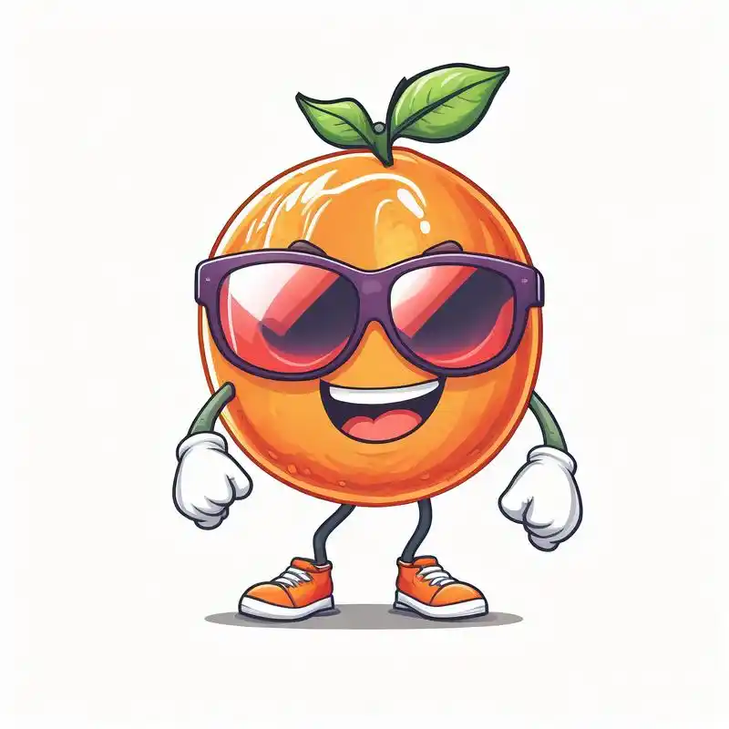 亲们,今天给大家带来一组超级可爱的橙子卡通头像!