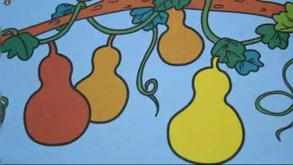 2-6岁幼儿园宝宝简笔画涂色 葫芦兄弟