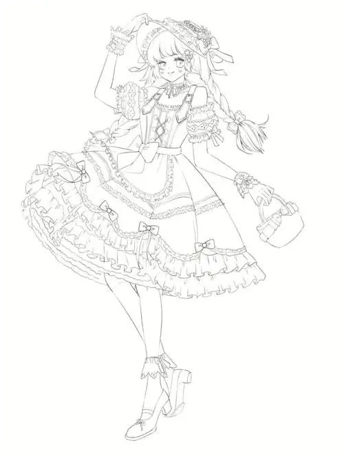 lolita新稿图图透又给自己挖了个坑