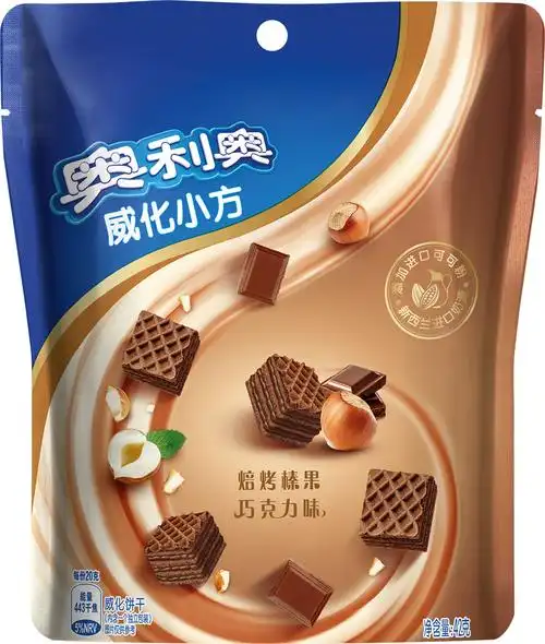 奥利奥威化小方榛果巧克力味42g