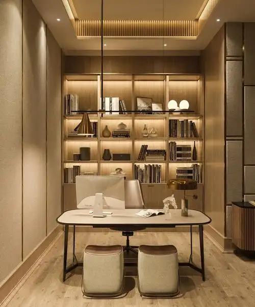 20个国外豪华家庭办公室设计2