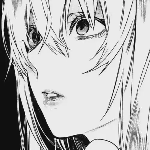 动漫头像女生黑白动漫头像