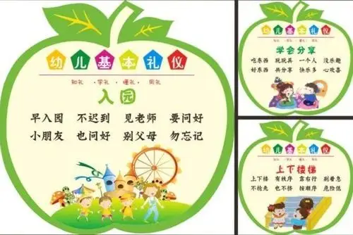 "礼貌用语我知道"——子长市花朵幼儿园(小班)