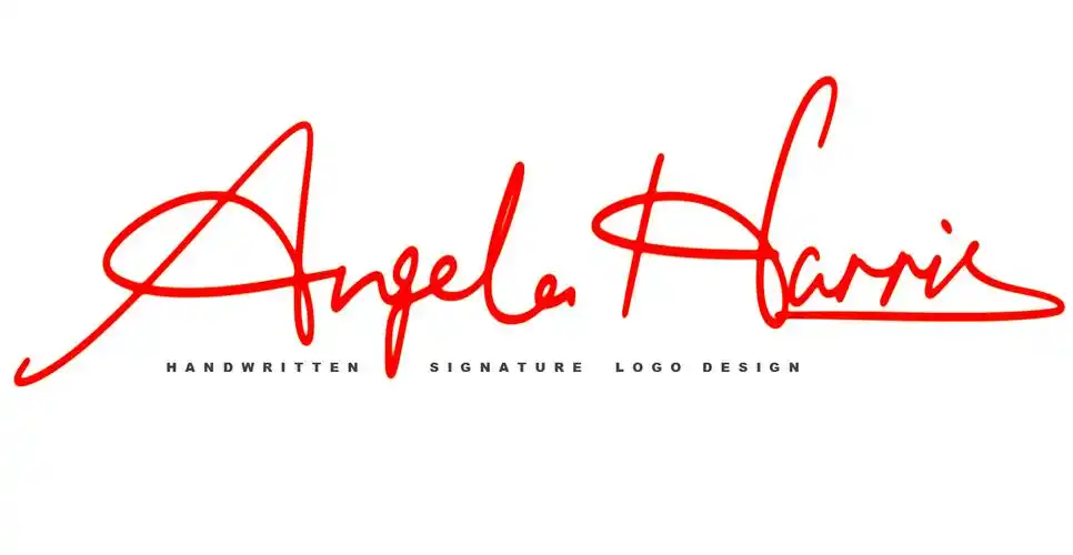 英文签名丨signature logo丨英文手写标志设计