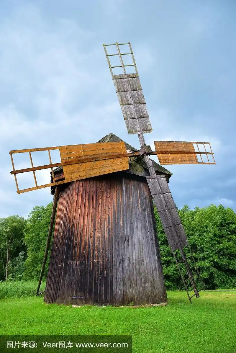 老木风车